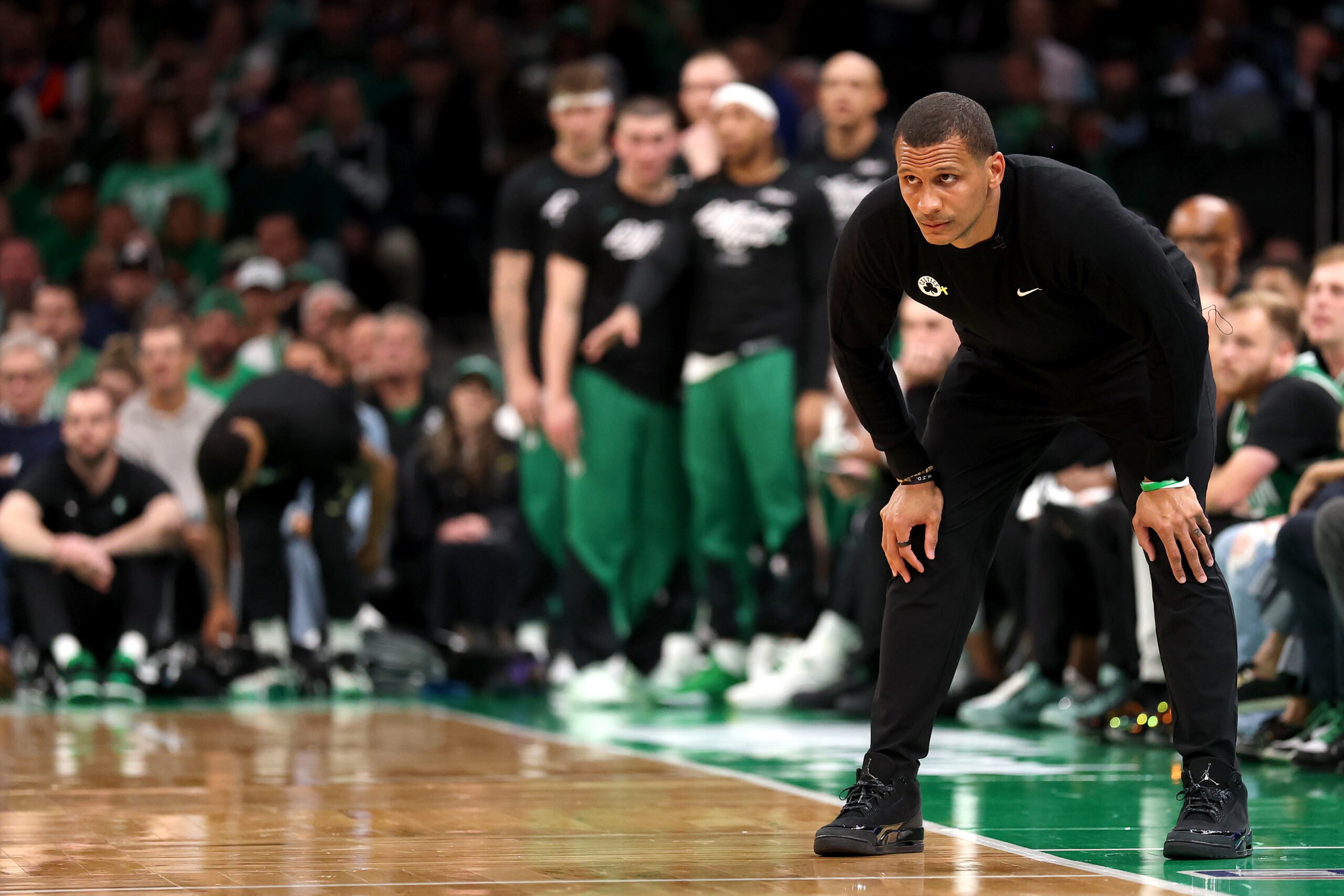 New York Knicks v Boston Celtics - Game One