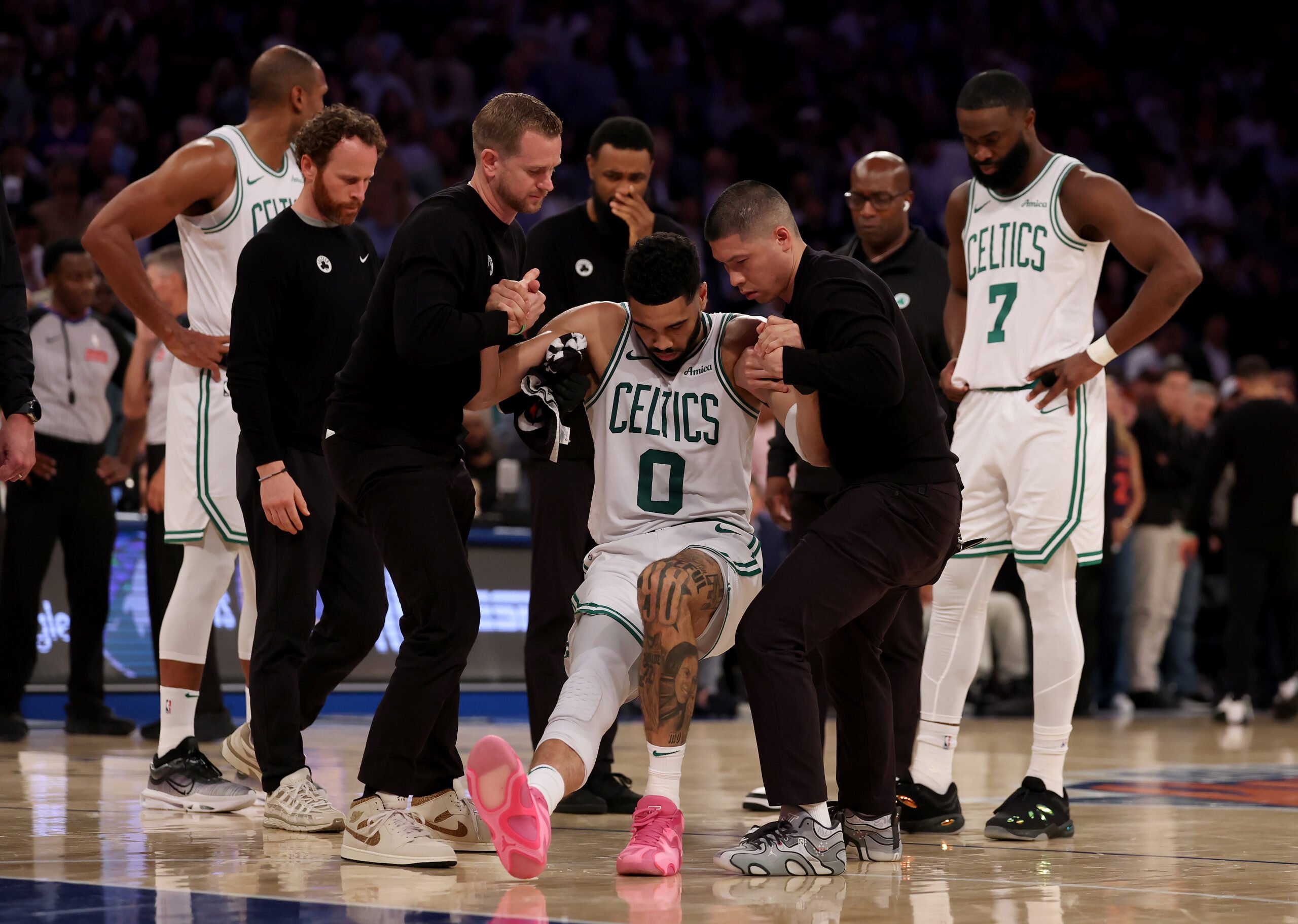 Boston Celtics v New York Knicks - Game Four